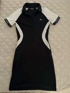 J. Lindeberg- JL Golf Dress White and Navy size XS